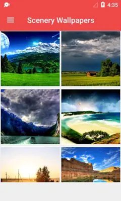 Scenery Wallpapers android App screenshot 2