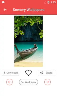Scenery Wallpapers android App screenshot 3
